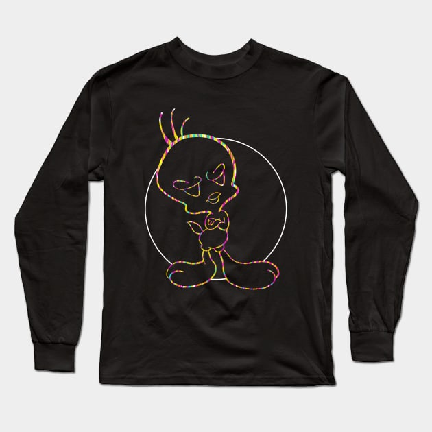 Psychedelic chick Long Sleeve T-Shirt by Kakescribble